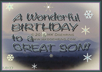 A Wonderful Birthday to a Great Son! With Watermark